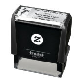 Kerkpastor Zilveren Kruis Zakelijk Zelfinktende Stempel (Product)