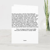 KERKRAAM FEESTDAGEN KAART (Achterkant)