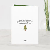 Kerkraam met 'Alles vieren' Feestdagen Kaart (Achterkant)