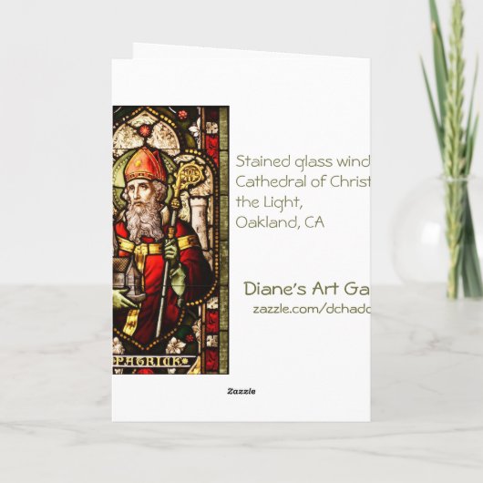 Kerkraam van St. Patrick - Kaart (Achterkant)