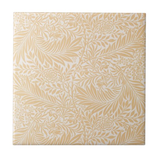 Kerkruid ; WILLIAM MORRIS : LARKSPUR Tegeltje (Voorkant)