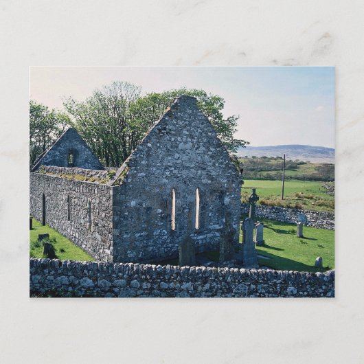 Kerkruïnes, islaie, Schotland Briefkaart (Voorkant)