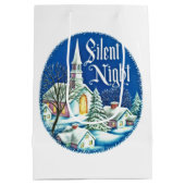 kerkscène met oud oogstjaar medium cadeauzakje (Achterkant)