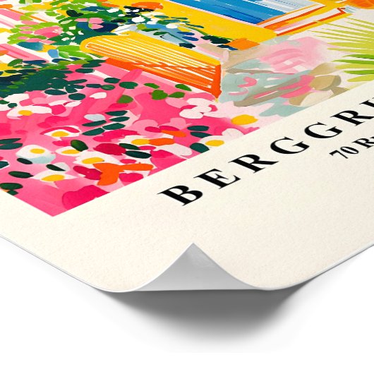 Kerkschilderkunst geïnspireerd door Henri Matisse, Poster (Hoek)