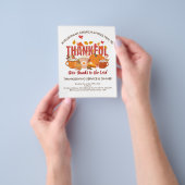 KERKSERVICE EN Thanksgiving Diner Flyer (Hand)