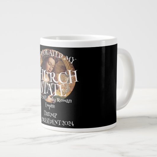 Kerkstaat en het Heilige Roomse Rijk Grote Koffiekop (Voorkant rechts)