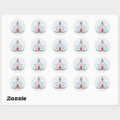 Kerkstickers Ronde Sticker (Vel)
