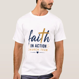 Kerkteam Inspiratie 'Geloof in Actie' T-shirt