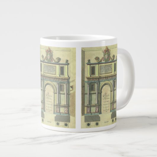  kerktoegangsarchitectuur voor nieuwigheden grote koffiekop (Voorkant rechts)