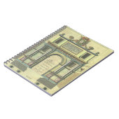  kerktoegangsarchitectuur voor nieuwigheden notitieboek (Linkerzijde)