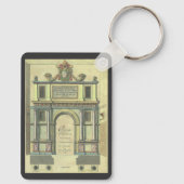  kerktoegangsarchitectuur voor nieuwigheden sleutelhanger (Achterkant)