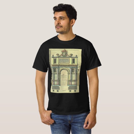  kerktoegangsarchitectuur voor nieuwigheden t-shirt (Voorkant volledig)