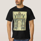  kerktoegangsarchitectuur voor nieuwigheden t-shirt (Voorkant)