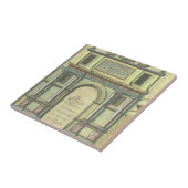  kerktoegangsarchitectuur voor nieuwigheden tegeltje (Zijkant)