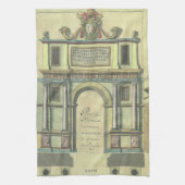 kerktoegangsarchitectuur voor nieuwigheden theedoek (Verticaal)