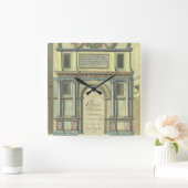  kerktoegangsarchitectuur voor nieuwigheden vierkante klok (Huis)