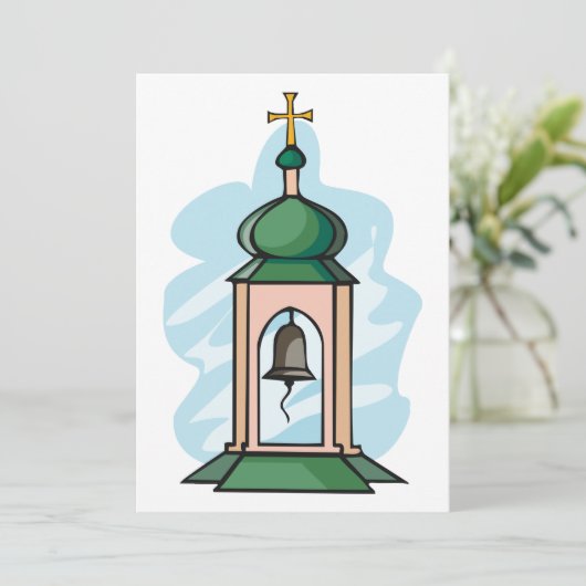 Kerktoren Kaart (Staand voorkant)