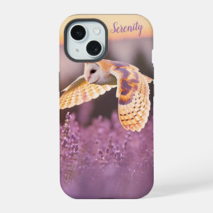 Kerkuil bij zonsopgang iPhone 15 case