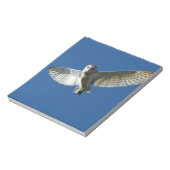 Kerkuil in Dagvlucht Notitieblok (Linkerzijde)