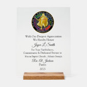 kerkwaardering acryl bord (Voorkant)