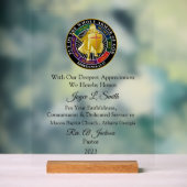 kerkwaardering acryl bord (Neutraal)