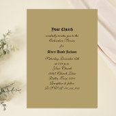 Kerkwijding Uitnodiging geroepen door God