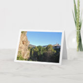 Kerkzicht Ruta del Agua, Chelva, Valencia Kaart (Voorkant)