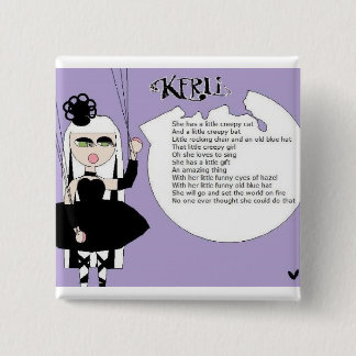 kerli vierkante button 5,1 cm