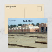 Kerma Site Museum Soedan Briefkaart (Voorkant / Achterkant)