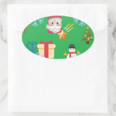 kermas emoji ovale sticker (Tas)