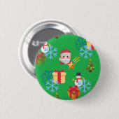 kermas emoji ronde button 5,7 cm (Voorkant /achterkant)