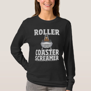 Kermis Amusement Park Thrill Seeker Roller C T-shirt