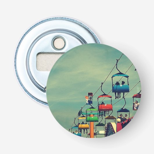 Kermis Button Flesopener (Voorkant)