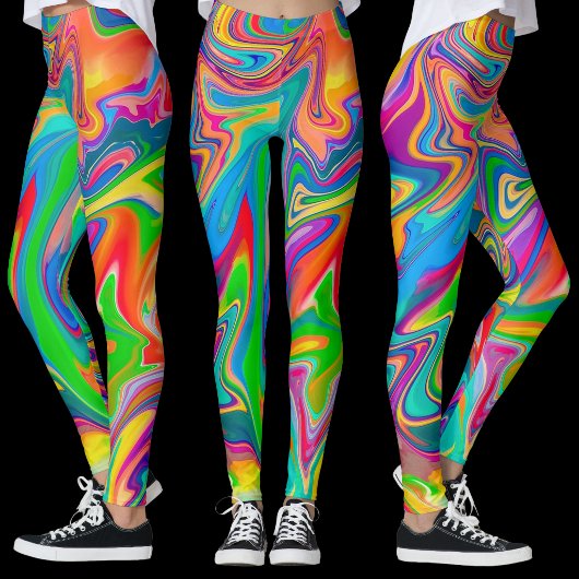 Kermis Kleur Draaikolk Leggings