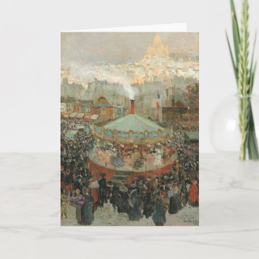 kermis | Louis Abel-Truchet Kaart (Voorkant)