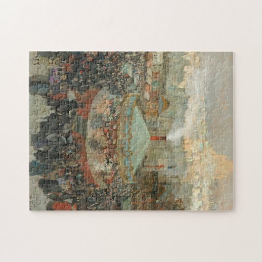 kermis | Louis Abel-Truchet Legpuzzel (Horizontaal)