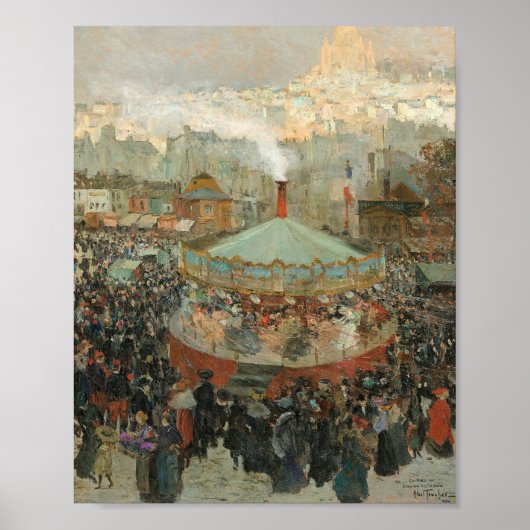 kermis | Louis Abel-Truchet Poster (Voorkant)