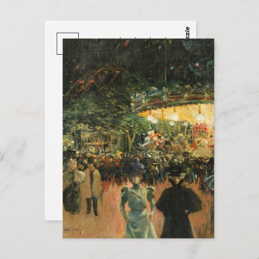 Kermis, Place Pigalle | Louis Abel-Truchet Briefkaart (Voorkant / Achterkant)