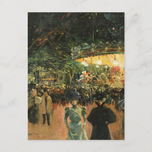 Kermis, Place Pigalle | Louis Abel-Truchet Briefkaart (Voorkant)