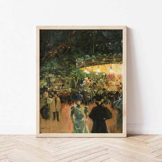 Kermis, Place Pigalle | Louis Abel-Truchet Poster