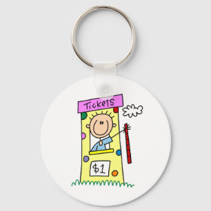 Kermis Ticketkiosk T-shirts en Cadeaus Sleutelhanger