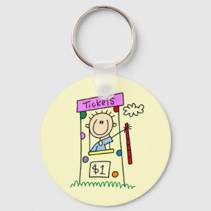Kermis Ticketkiosk T-shirts en Cadeaus Sleutelhanger