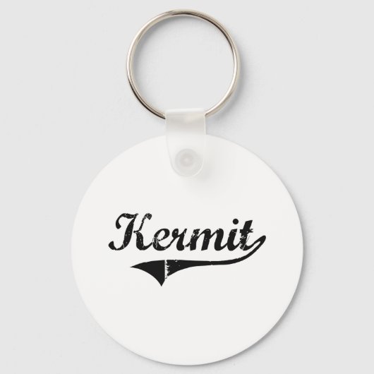 Kermit Classic Style Name Sleutelhanger (Voorkant)