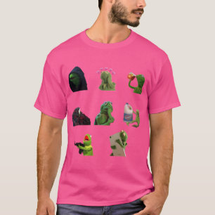 Kermit meme stickerpakket t-shirt