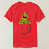 Kermit The Frog in Pocket T-shirt (Design voorkant)