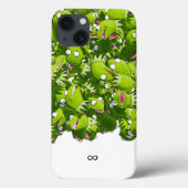 Kermit the Frog - Iphone Case Cartoon Leuk Kleurri (Achterkant)