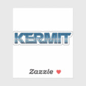 Kermit TX Retro Sticker (Vel)