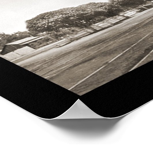 Kern CA Panorama Foto 1909 Poster (Hoek)