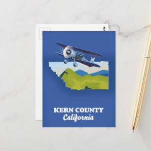 Kern County Californië Briefkaart