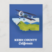 Kern County Californië Briefkaart (Voorkant)